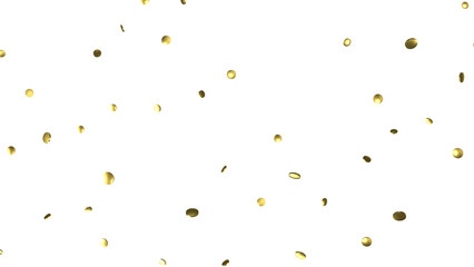 gold confetti