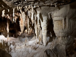 Grotte di Frasassi Karst Cave in Marche, Italy