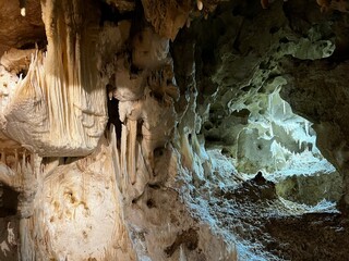 Grotte di Frasassi Karst Cave in Marche, Italy