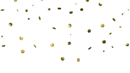 gold confetti
