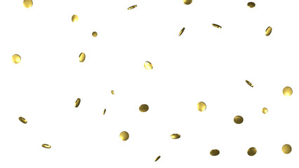gold confetti
