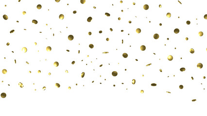 Glittering golden confetti png. Glittering golden