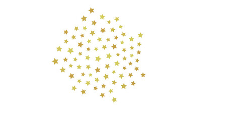 XMAS Stars - golden stars -