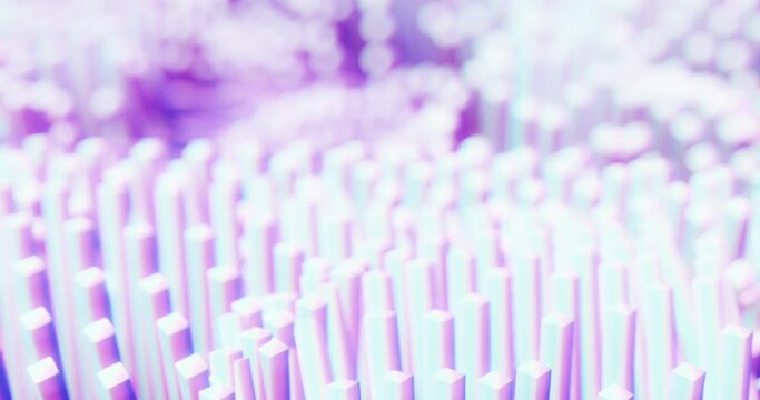 Abstract of crystal blocks, random of wave from in finite loop pattern.