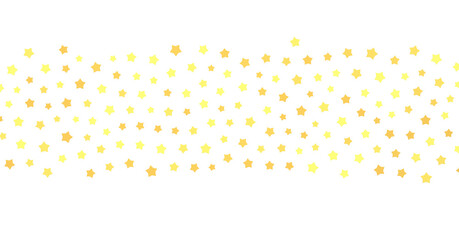 Stars - golden stars - (PNG transparent)