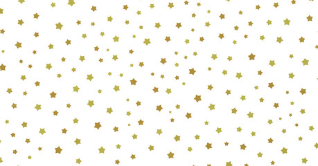 Stars - golden stars - (PNG transparent)
