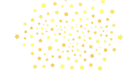 XMAS Stars - stars background, sparkle lights confetti falling. magic shining Flying christmas stars on night  (PNG transparent)