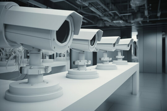  CCTV Camera Security System Business Technology Safety   Generative AI