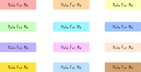 Note For Me Notes Label