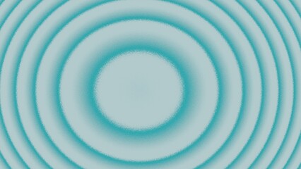 Blue rings flat background. Abstract geometry shapes. 3D render.
