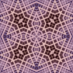 Square seamless patterns. Woven wonderful digital patterns. Modern fashion. Kaleidoscope