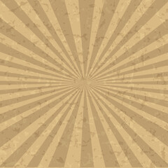 vintage background with rays