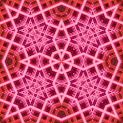Square seamless patterns. Woven wonderful digital patterns. Modern fashion. Kaleidoscope
