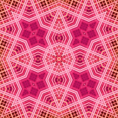 Square seamless patterns. Woven wonderful digital patterns. Modern fashion. Kaleidoscope