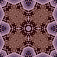 Square seamless patterns. Woven wonderful digital patterns. Modern fashion. Kaleidoscope