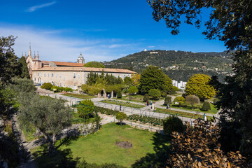 Fototapeta na wymiar Jardins du Monastère de Cimiez à Nice