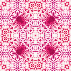 Square seamless patterns. Woven wonderful digital patterns. Modern fashion. Kaleidoscope