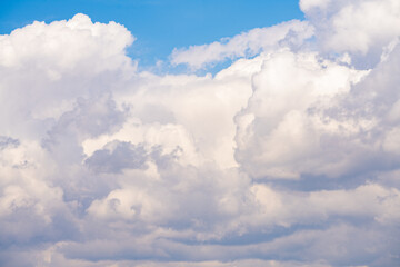 blue sky with clouds