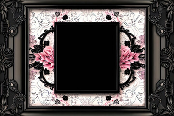 Floral Art Graphic - Adding a Touch of Nature to Your Designs