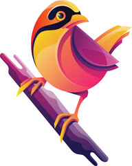 beautiful bird logo design and Bird icon, vector logo beautiful birds template