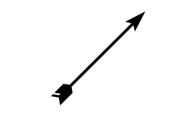 Arrow logo template icon vector image