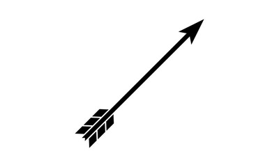Arrow logo template icon vector image