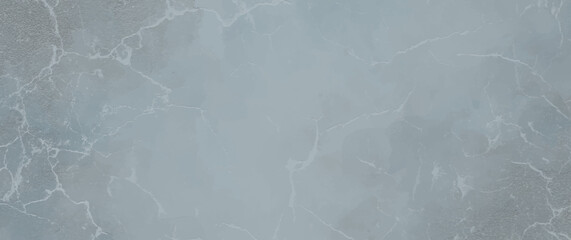 Vector old grey blue stone art background. Marble. Grunge wall texture for cards, flyers, poster, banner. Stucco. Brushstrokes and splashes. Painted template for design.