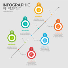 Creative infographic design template