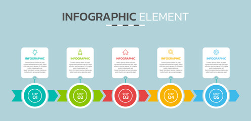 Creative infographic design template