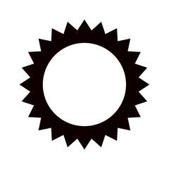 太陽のマークのアイコン1