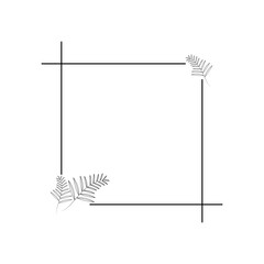 Floral Frame Illustration