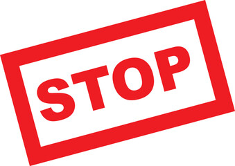 red stop signs for on the road and for the public.eps