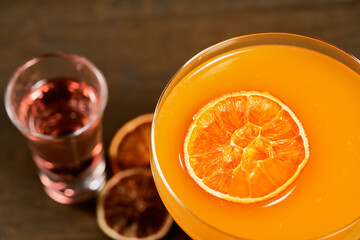 Orange cocktail