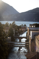 lake in the mountains