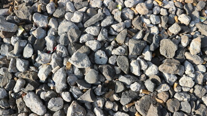 Gravel texture or gravel background for design. Real grunge texture background and small stone