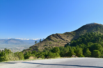 Viewpoint of Mansehra City in Pakistan