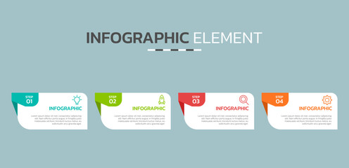Creative infographic design template