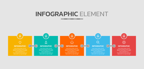 Creative infographic design template