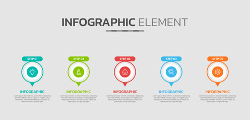 Creative infographic design template