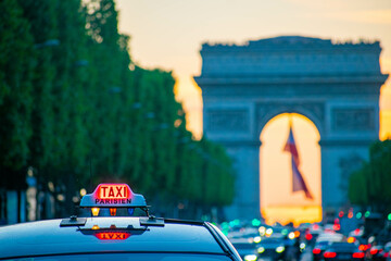 Parisien taxi