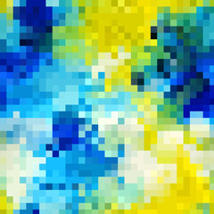 8-bit pixel abstract vector seamless backdrop background