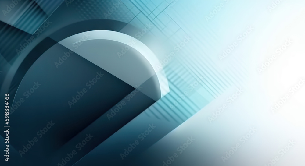 Poster modern digital abstract 3d background. copy space. based on generative ai