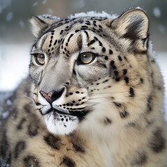 Fototapeta premium Snow Leopard