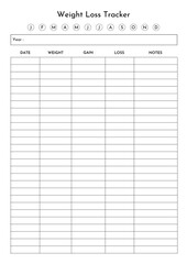 Weight Loss Tracker