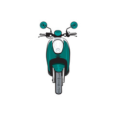 Honda Scoopy motorbike vector image
