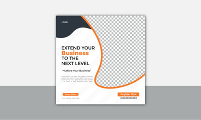 modern trend professional business social media post design corporate vector file