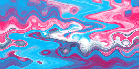 Luxurious colorful liquid marble surfaces design. Beautiful fluid abstract paint background. close-up fragment of acrylic oil paint marble.