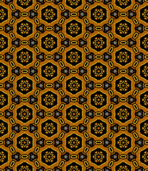 Multi color seamless abstract pattern. Background and backdrop. Multi Colored. Colorful ornamental design. Colored mosaic ornaments. Vector graphic illustration. EPS10.