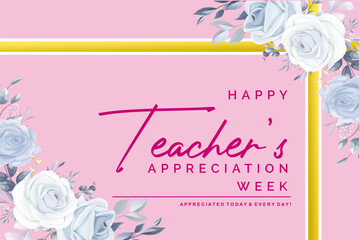 Happy Teacher Appreciation Week, Teacher Day