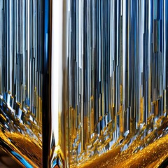 Obraz premium A shiny and gleaming texture with polished glass and mirrored surfaces2, Generative AI
